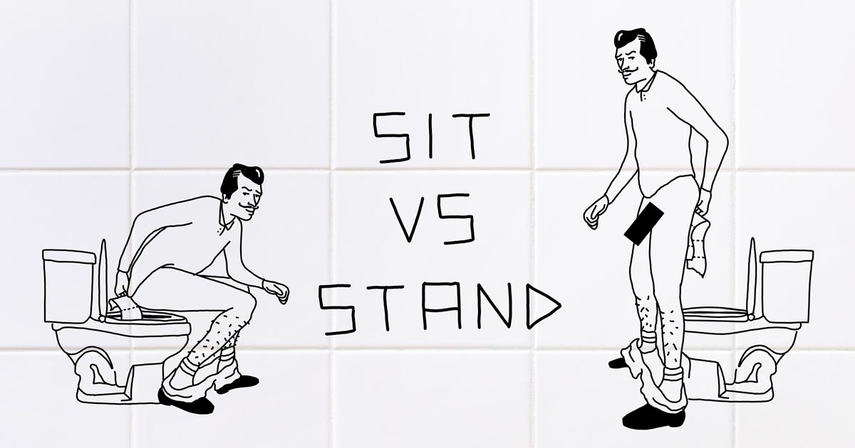 Wiping Your Butt: To Sit or Not to Sit? – Whisper Bidets