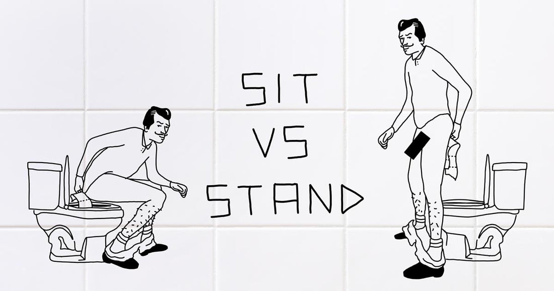 Wiping Your Butt: To Sit or Not to Sit?